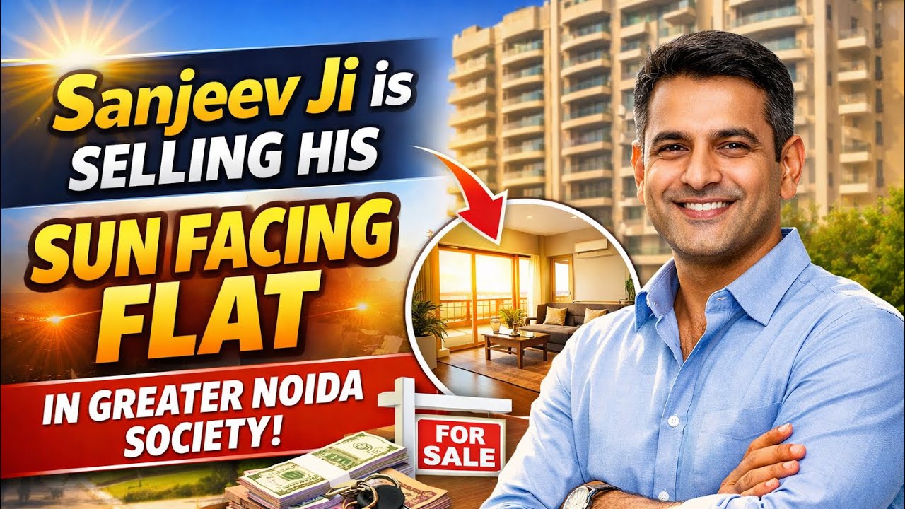 Sajeev Ji is selling his flat in Society in Greater Noida 