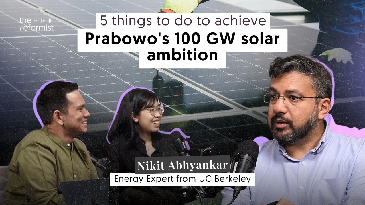 Prabowo wants 100 GW of solar energy. What can we learn from India? ft. Nikit Abhyankar