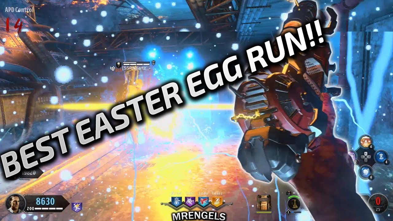 BEST Duo Alpha Omega Easter Egg Run PS4 | Black Ops 4 Nuketown