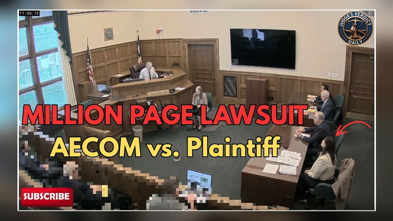 Million-Page Lawsuit: AECOM Faces Deposition Battle Over Pyritic Shale Failure.