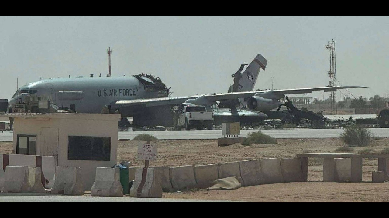 E-3 Sentry & KC-135 Destroyed at Prince Sultan Air Base in Saudi Arabia