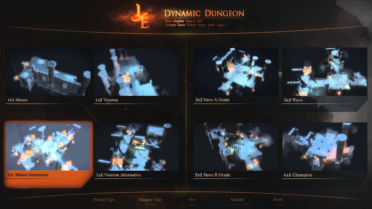 Lineage Eternal Dynamic Randomize Dungeon Features G-Star 2014 NCSoft