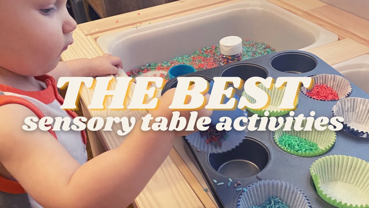 8 Sensory Table Ideas | Toddler Sensory Play