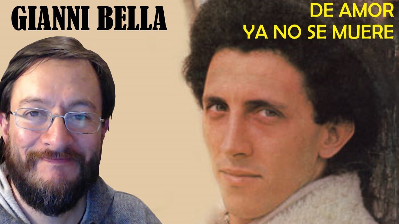Gianni Bella | De Amor Ya No Se Muere | REACCIÓN (reaction)