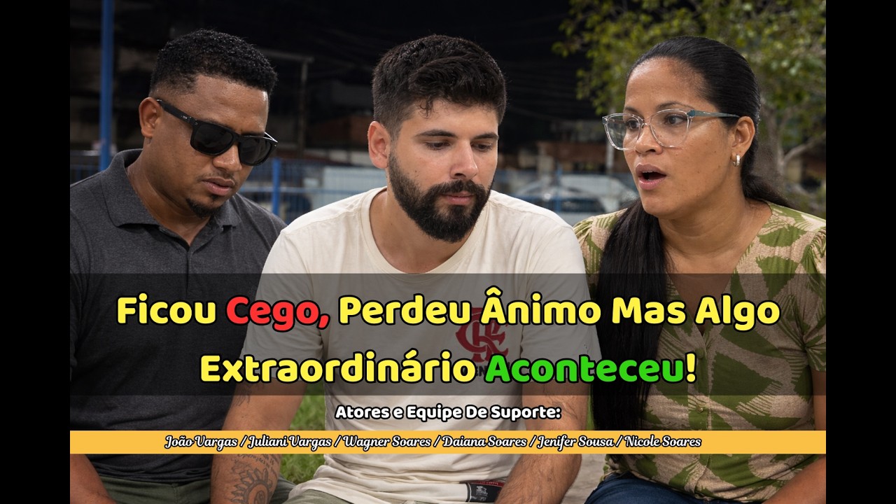 Ficou Cego, Perdeu Ânimo Mas Algo Extraordinário Aconteceu! #fe #deus #amor #esperanca #fecrista