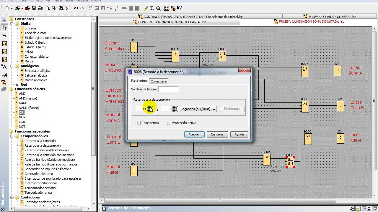 CONTROL ILUMINACION ZONA INDUSTRIAL