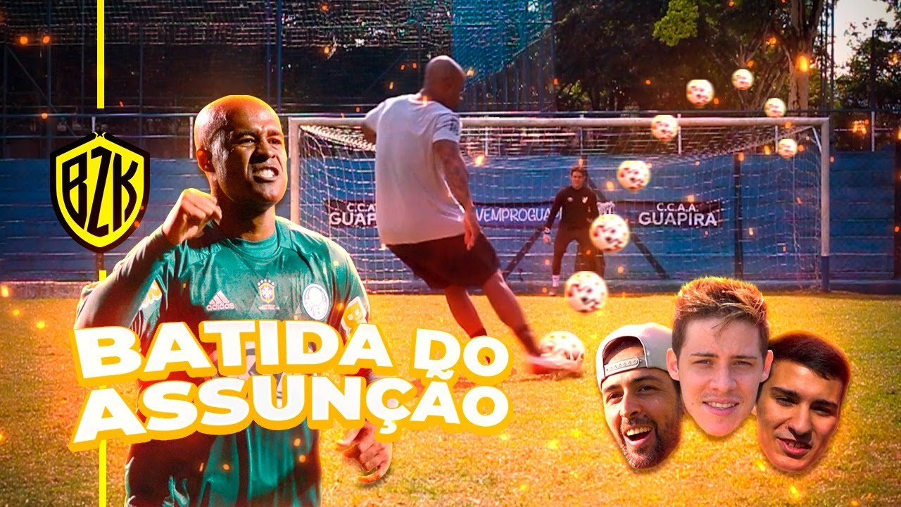 APRENDA A BATER FALTAS COM MARCOS ASSUNÇÃO! CR7 copiou ele! {BZK}