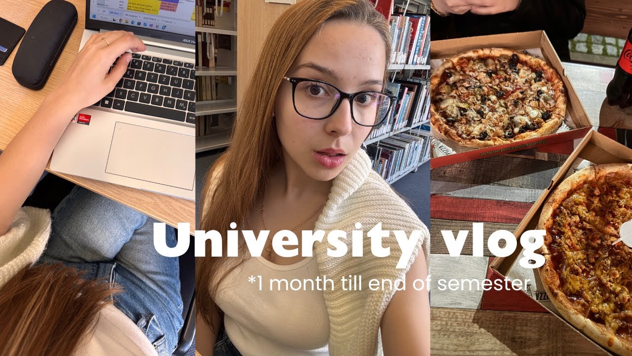 A day in my life as a finance student: library study vlog, productivity, student meals, clubs
