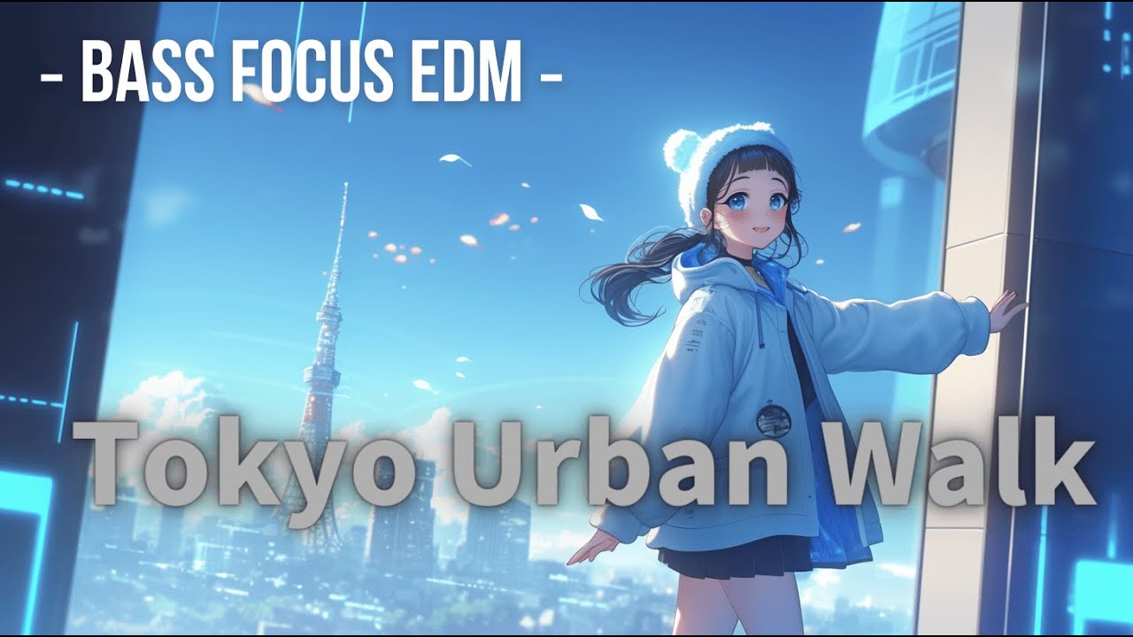 【Play List】Tokyo Urban Walk –Heavy drops and moving bass for walking through Tokyo’s city lights