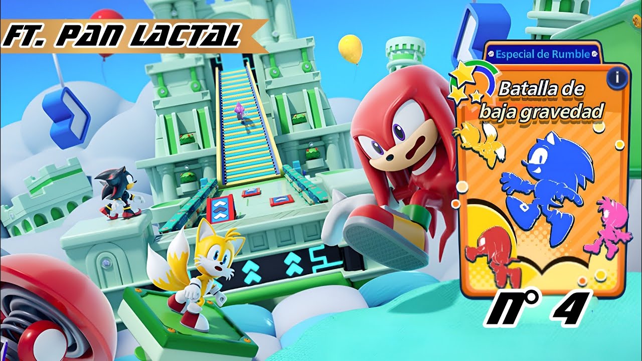 Sonic Rumble | Batalla de baja gravedad | Especial de rumble | Ft. Pan Lactal 