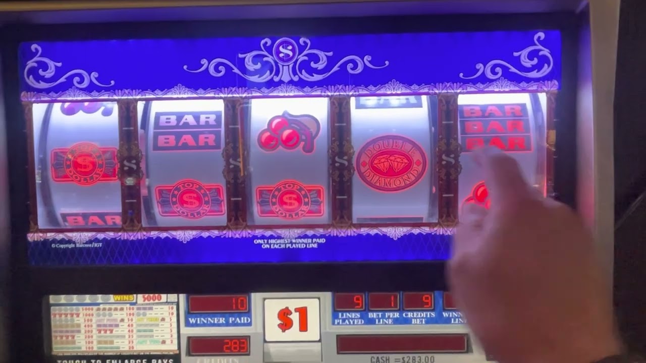 $9 a spin - Top dollar 5 reel 9 line - Bellagio Las Vegas