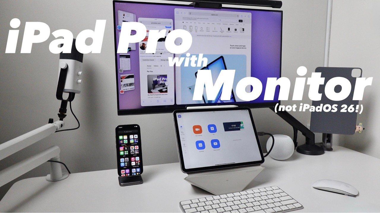 How I use my iPad Pro with a Monitor in 2025