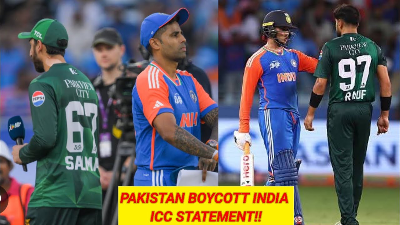 ICC Statement On Pakistan Boycott India Match In WC 2026 