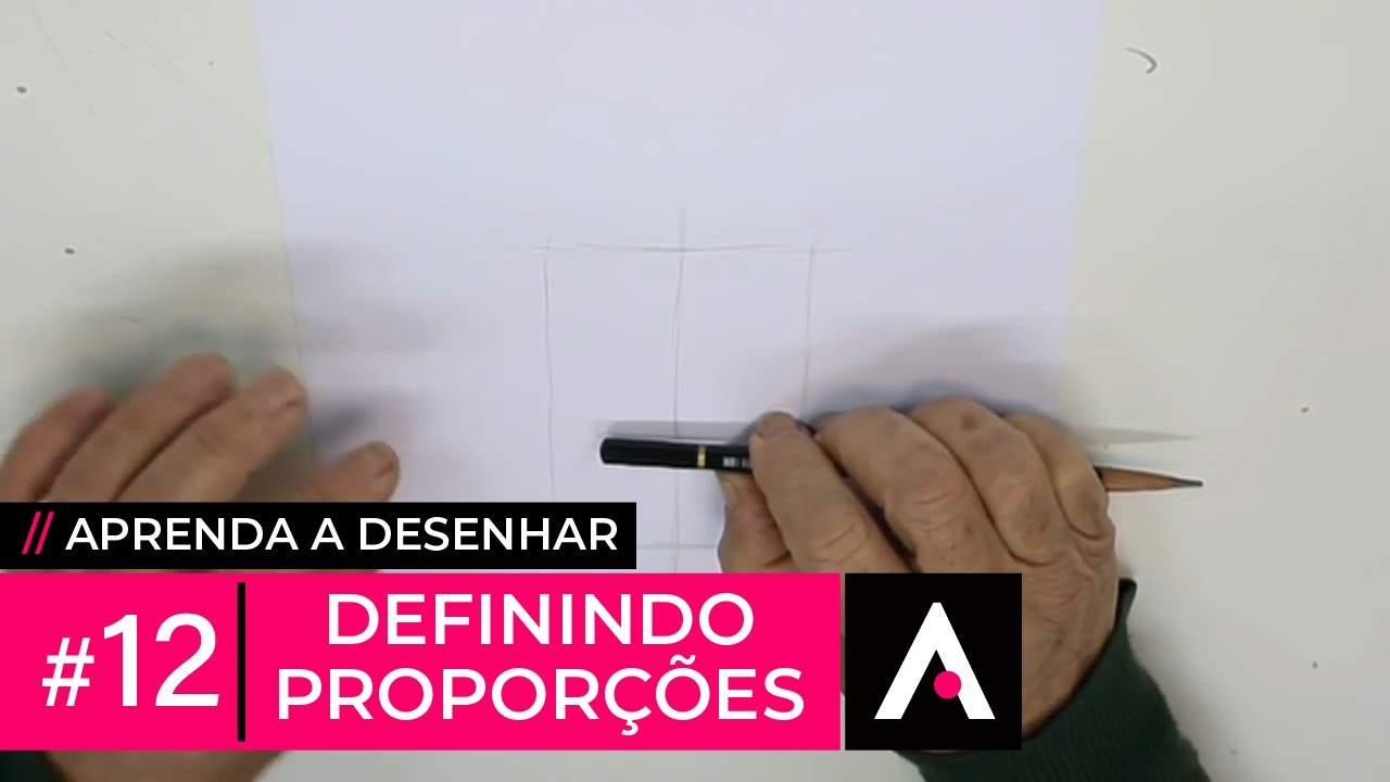 Como DEFINIR AS PROPORÇÕES no Desenho - Aprenda a Desenhar #12