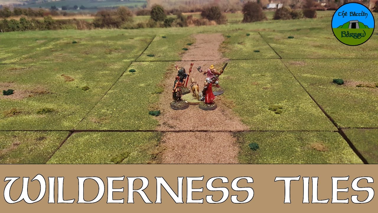 Wilderness Terrain Tiles for Dungeons and Dragons and Tabletop RPGs