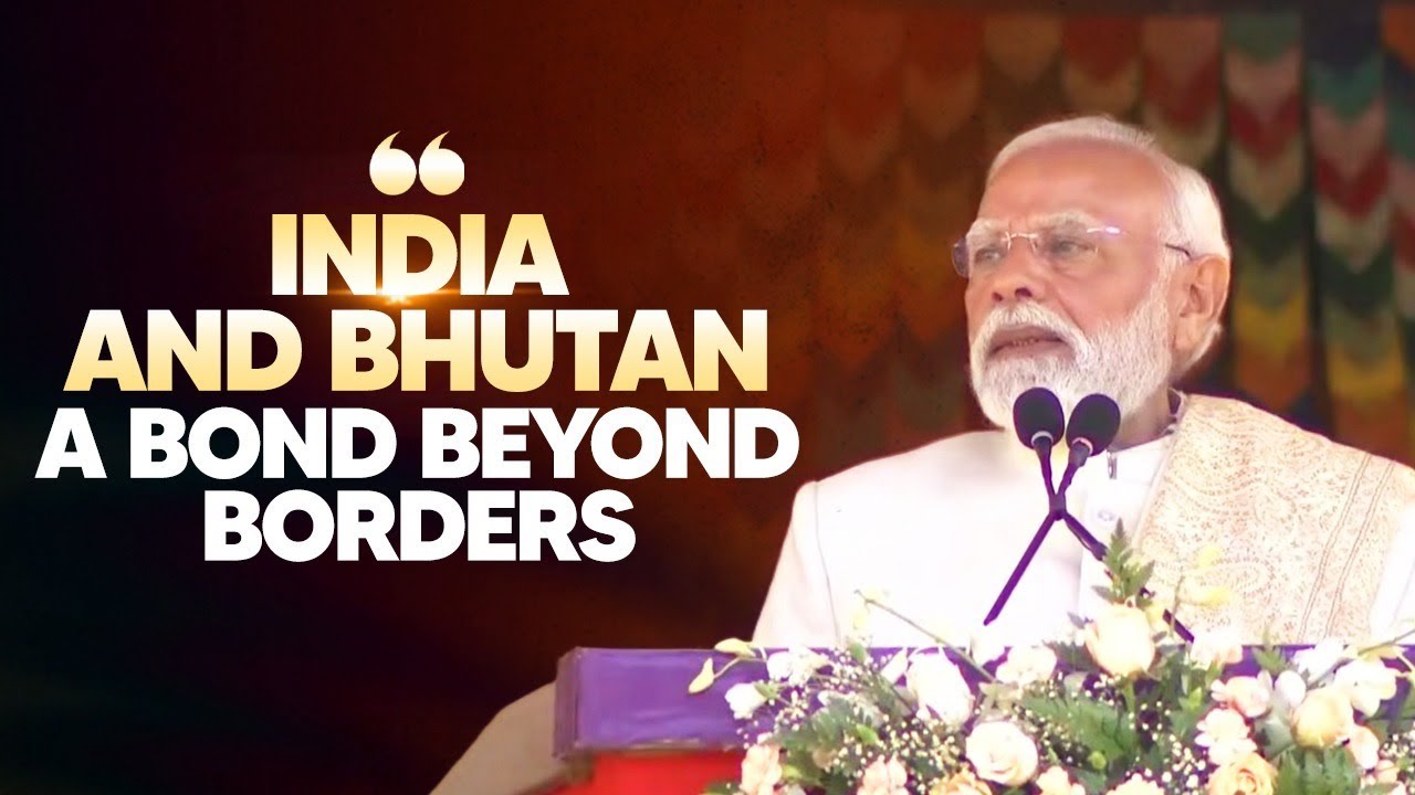 India and Bhutan share a bond of peace and progress, says PM Modi