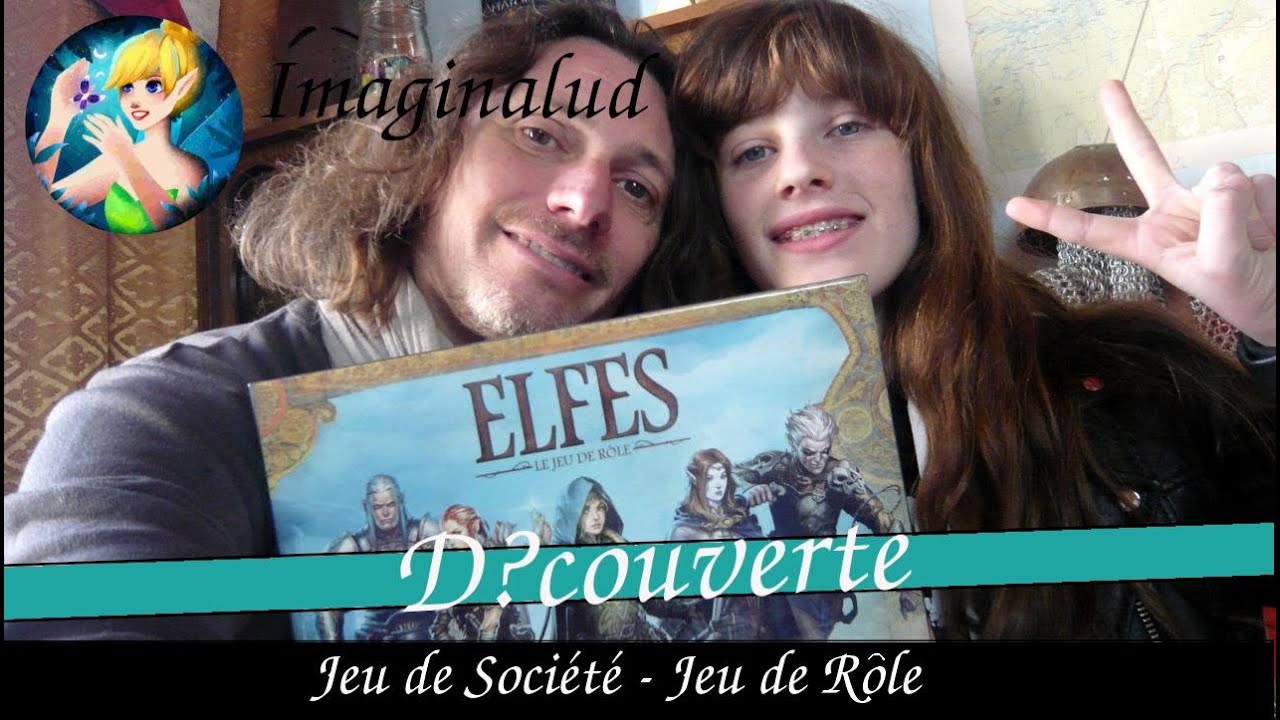 JDR Elfes la boîte d'initiation des terres d'Arran  avec Imaginalud