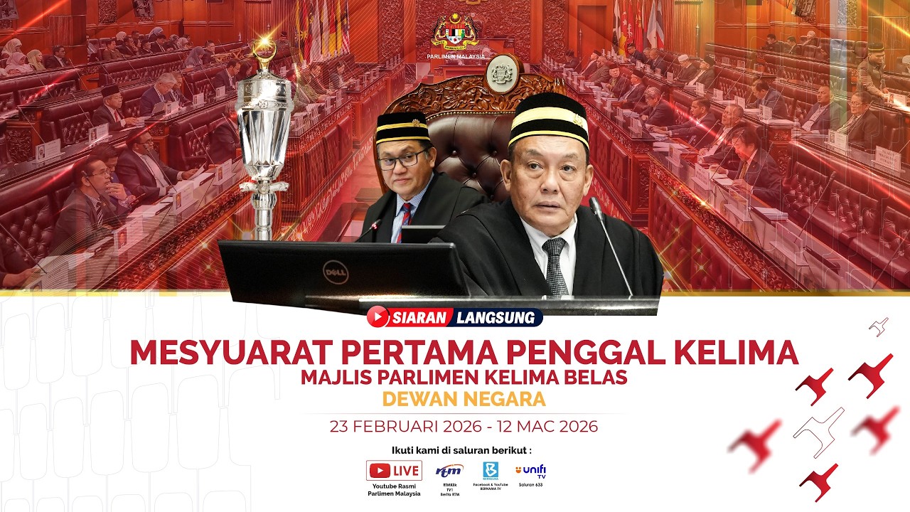 LANGSUNG: Persidangan Dewan Negara | Mesyuarat Pertama Penggal Kelima | 10 Mac 2026