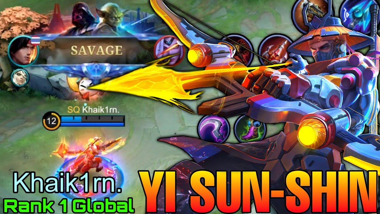 Perfect SAVAGE! YSS Aggressive Carry - Top 1 Global Yi Sun Shin by Khaik1rn. - Mobile Legends