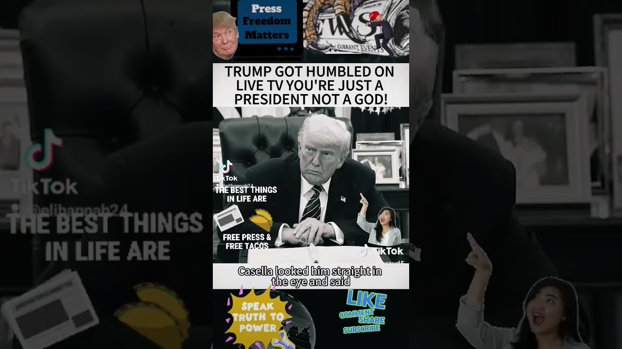 Meghan Casella, you have my respect! Remind Trump he is a public servant, not a king!