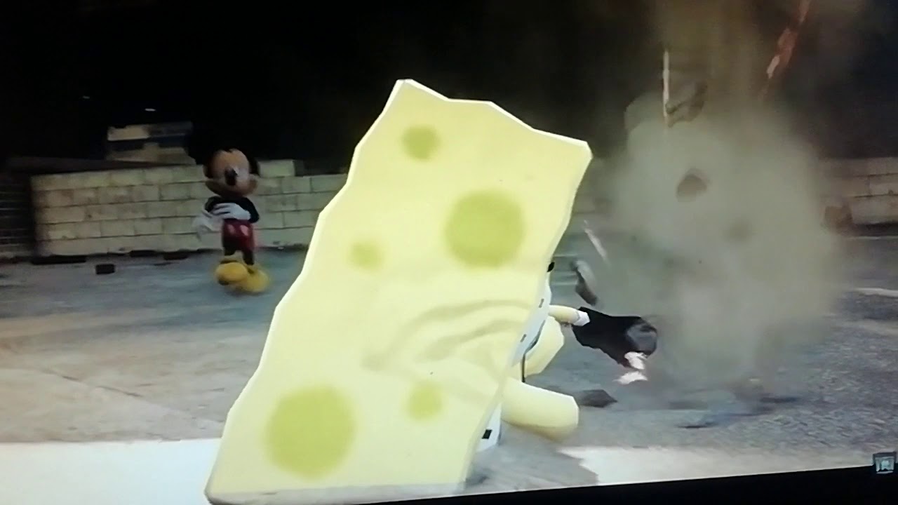 Mickey mouse vs bob esponja