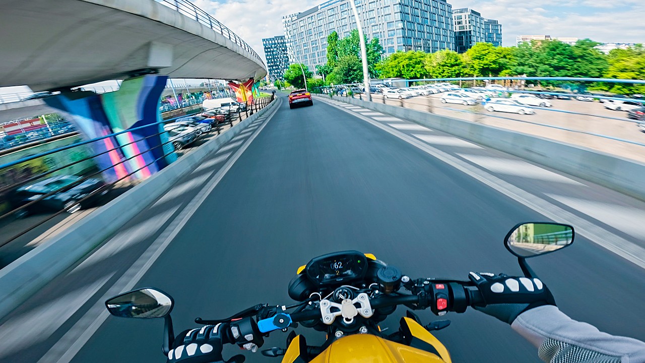 Urban Flow: A Smooth Ride Through the City | POV Ride | RAW Sound [4K]