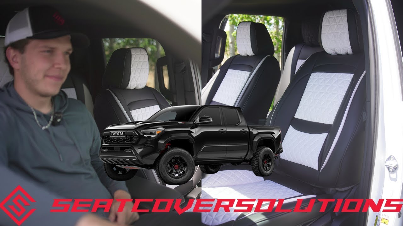 How to Install Seat Covers on a 2025 Toyota Tacoma | Seat Cover Solutions