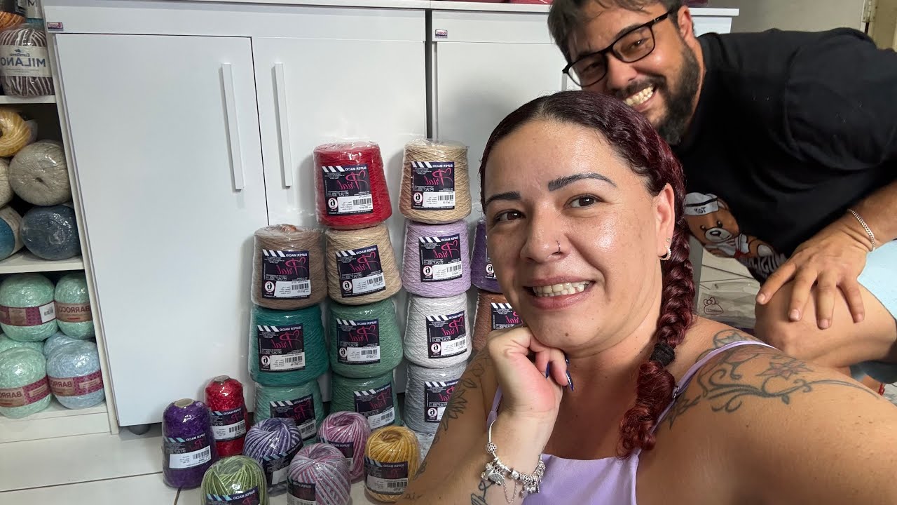 Recebido maravilhoso // cores lindas e ainda terá sorteio 