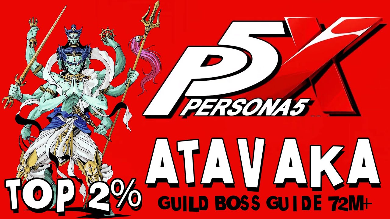 Persona 5 Phantom X - MESSA Atavaka 72M+ (Devourer of Dreams) - TOP 1% Guild Boss