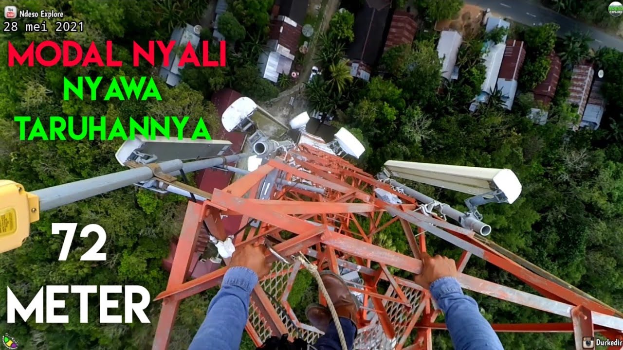 Kerja di Tower Modal Nyali | Nyawa Jadi Taruhannya