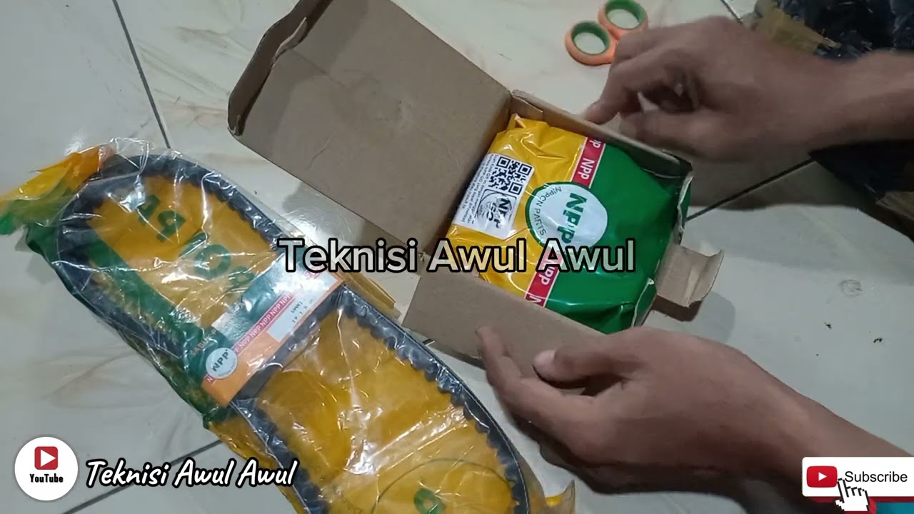Unboxing rumah roller dan vanbel merk npp