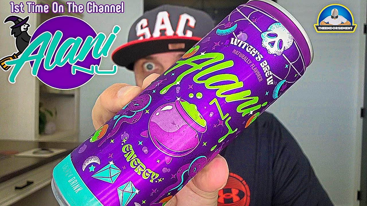 Alani Nu® Witches Brew Energy Drink Review!🧙‍♀️🧹🕸️ | 1st Time Trying | theendorsement