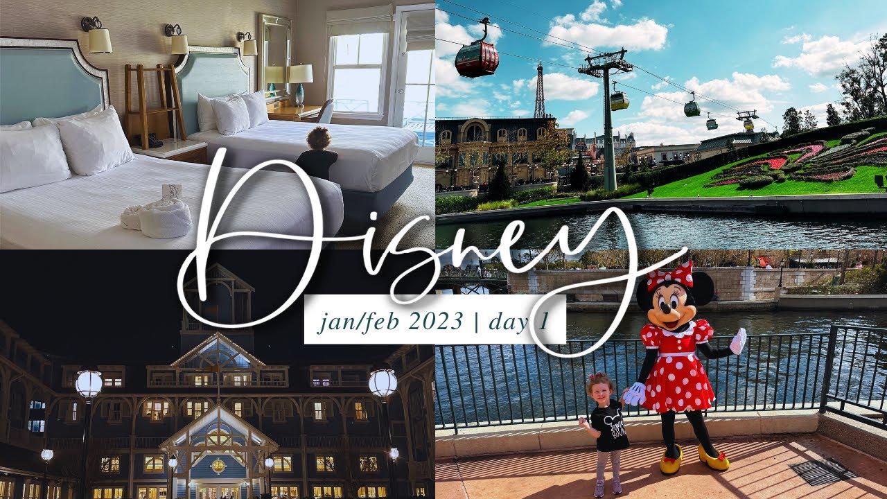 Checking into Beach Club, Room Tour, + Epcot Evening | Jan/Feb 2023 Day 1