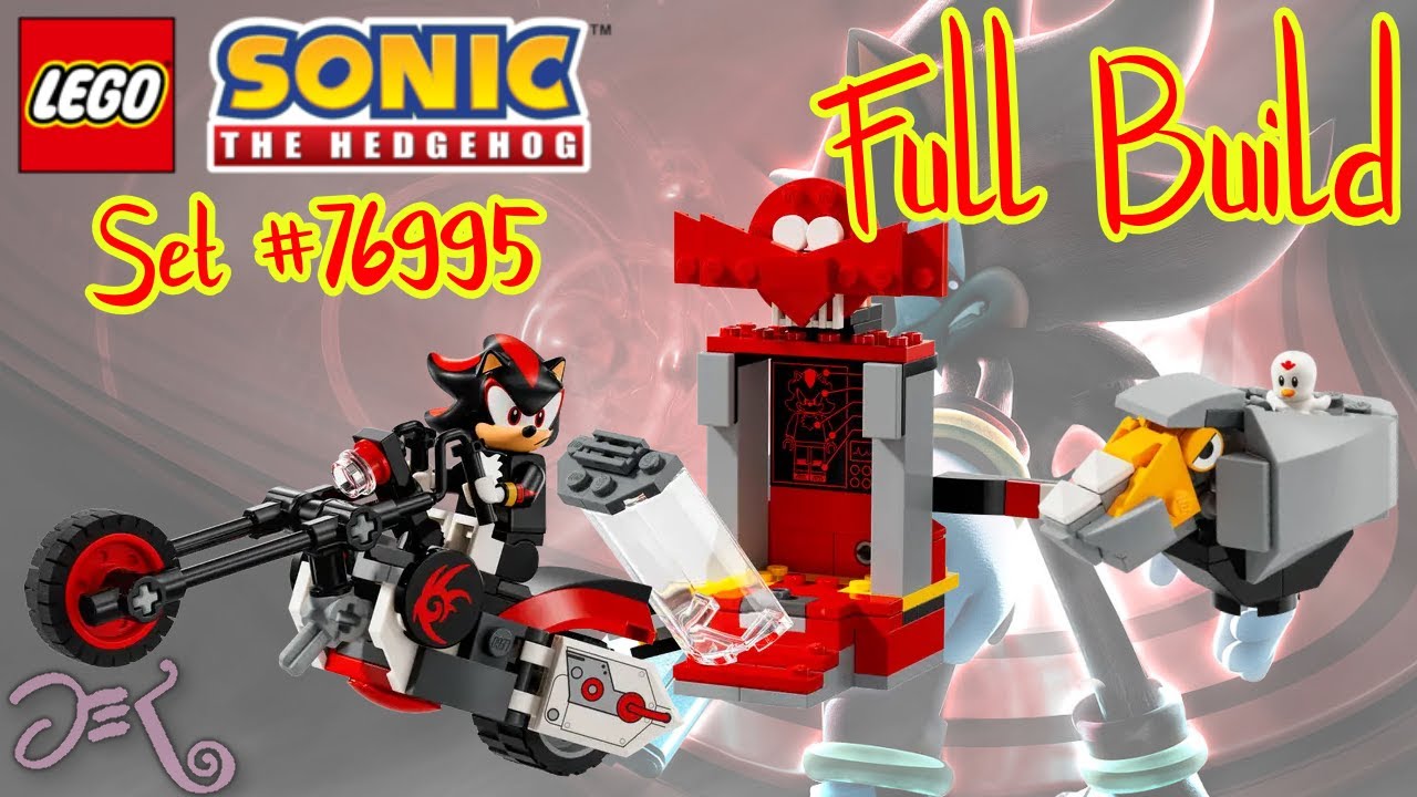 Lego Sonic The Hedgehog #76995 Shadow's Escape Full Build