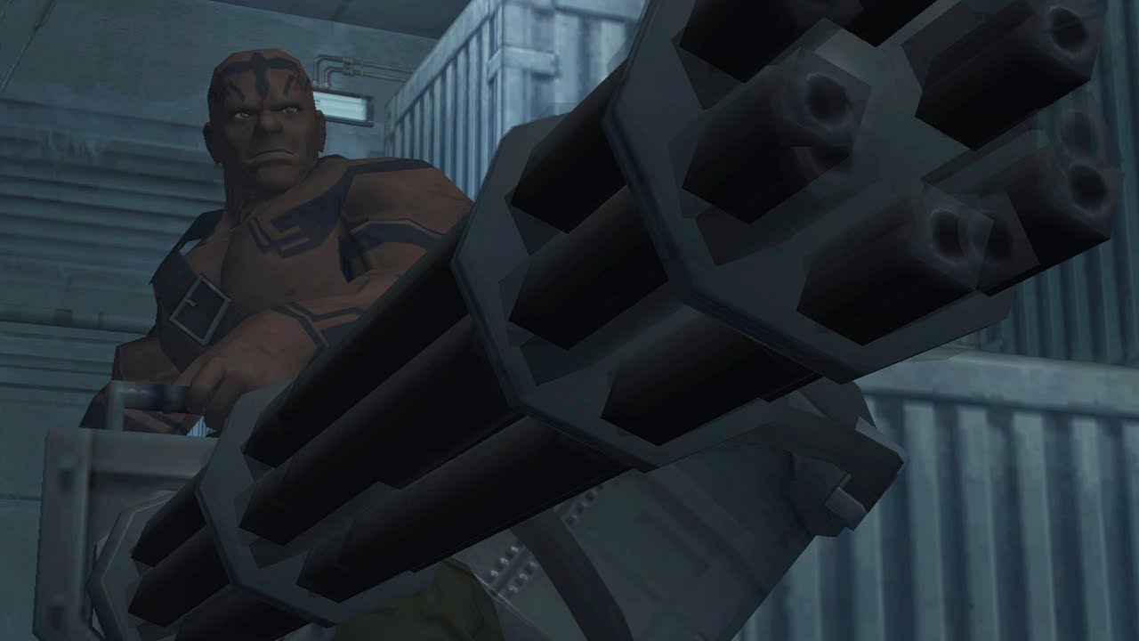Metal Gear Solid Twin Snakes: Raven Boss Fight