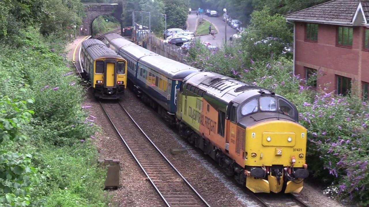 Class 37's on the Rhymney Valley Line -  June to December 2019