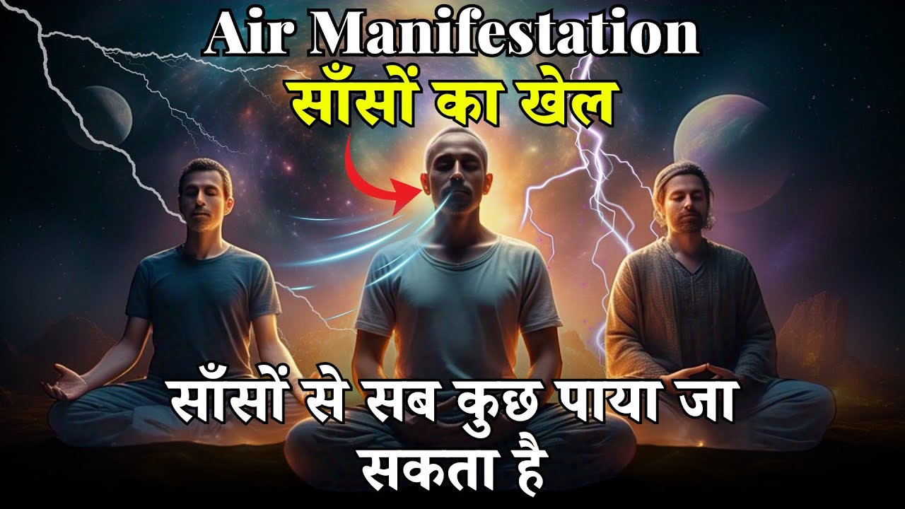 Air Manifestation Techniques✨साँसों का खेल, साँसों से सब कुछ पाया जा सकता है | Law of Attraction