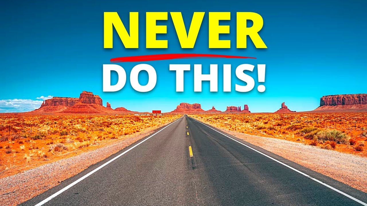 BIGGEST Tourist MISTAKES To Avoid On US Road Trips