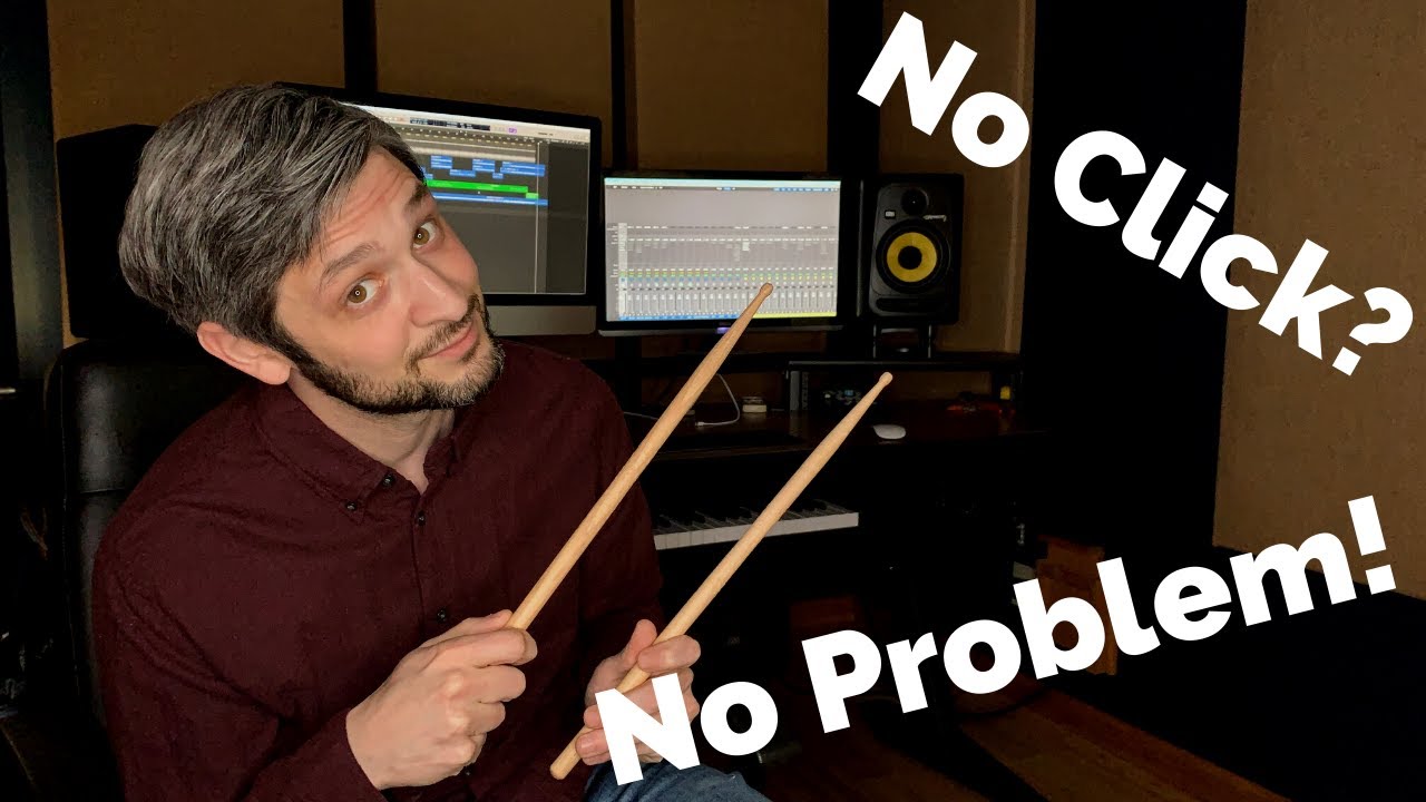 What To Do When Your Drummer Can't Record To a Click Track - Home Recording