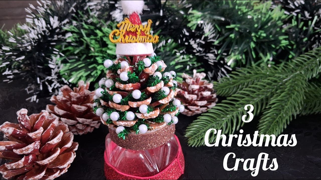 3 Easy DIY Christmas Decorations🎄✨2025 Christmas Crafts Ideas