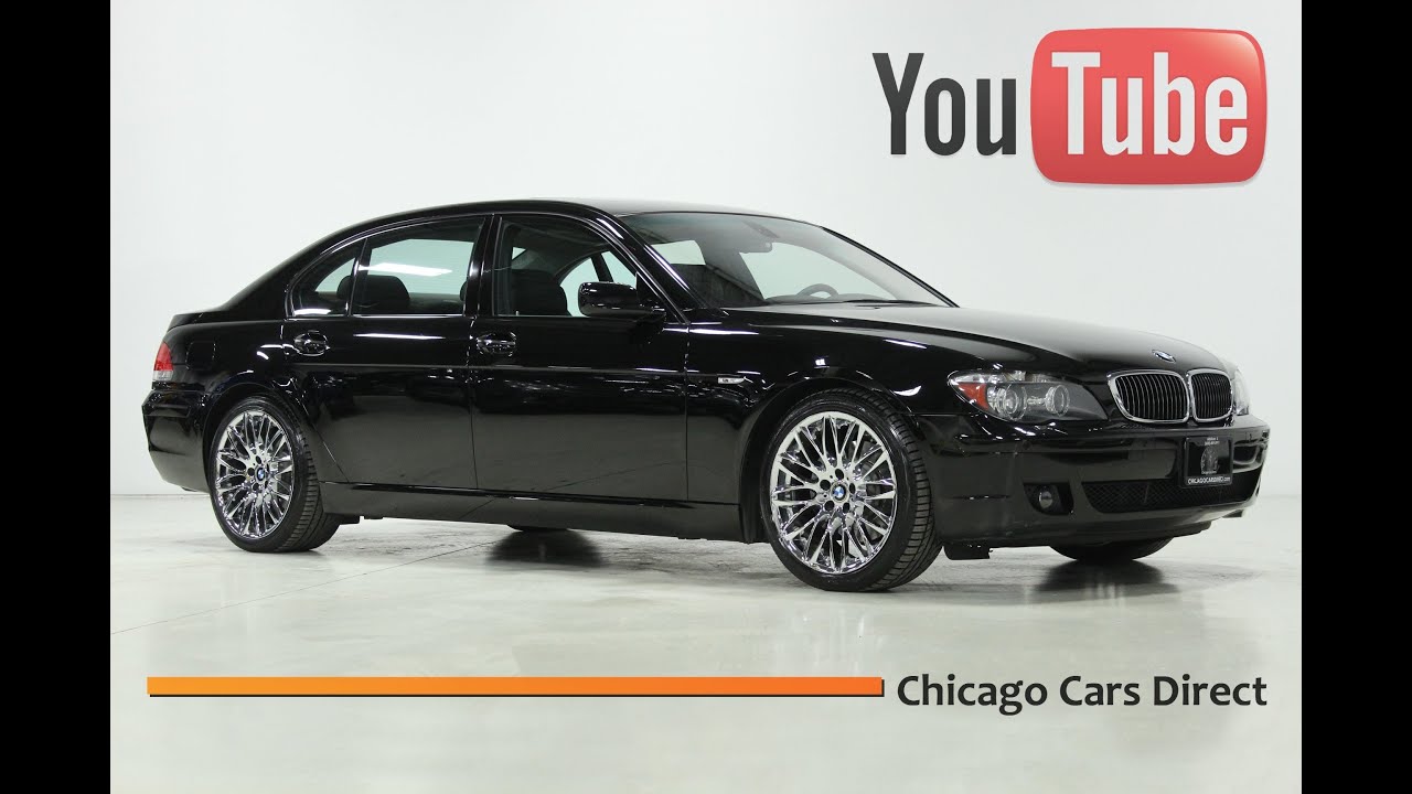 Chicago Cars Direct Presents a 2008 BMW 750Li Sport - Jet Black/Black. #T79479