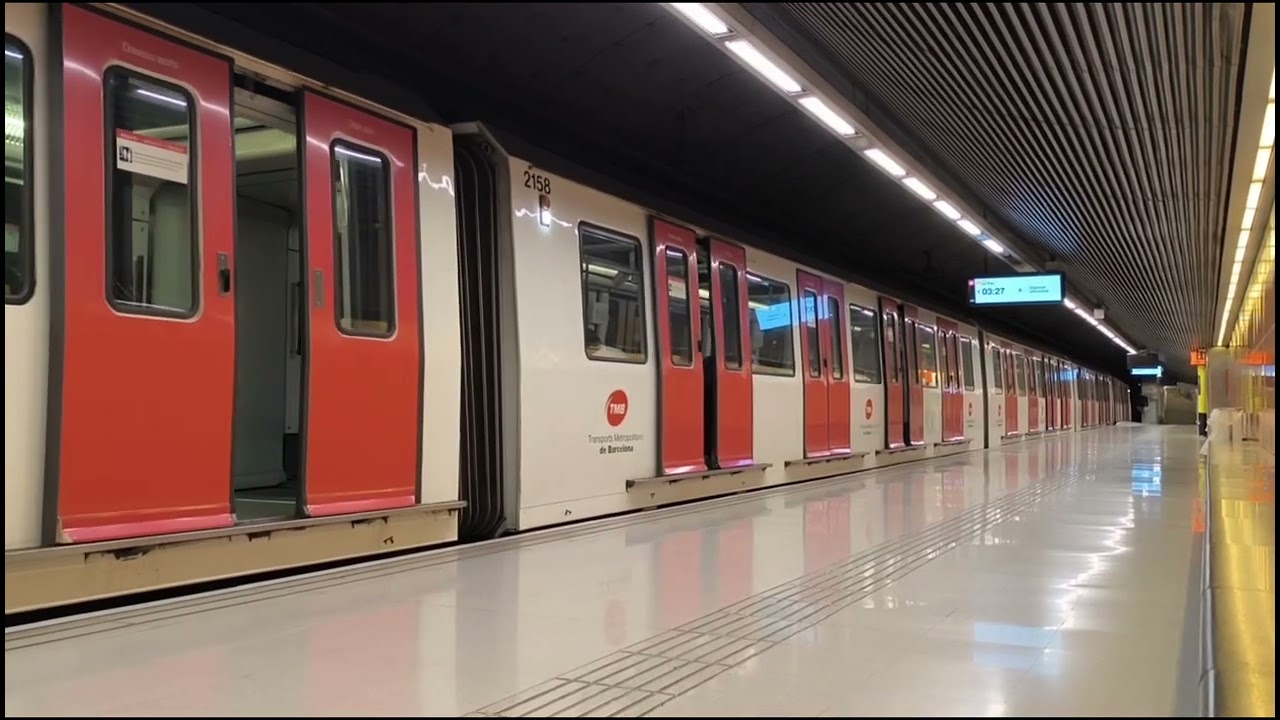 Metro Barcelona UT 2157-2160 en Joanic L4