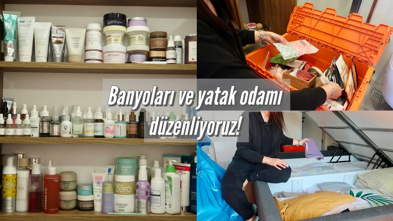 BANYOLARI VE YATAK ODAMI DÜZENLİYORUZ! 🫧🧼