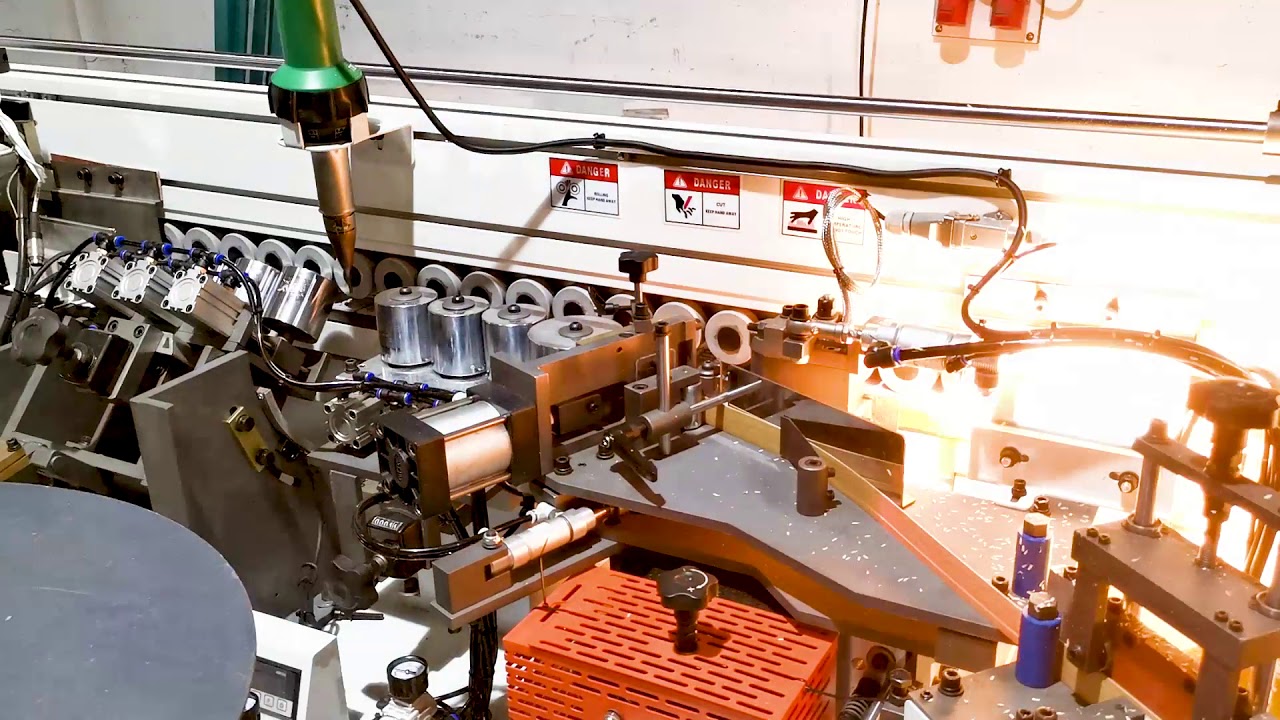 Straight and slanted edge bander machine by EXCITECH