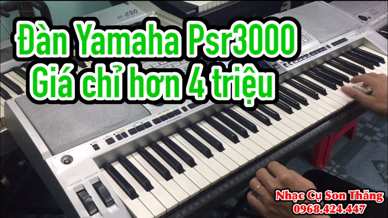 Đàn Yamaha psr3000 || Bán đàn organ giá rẻ