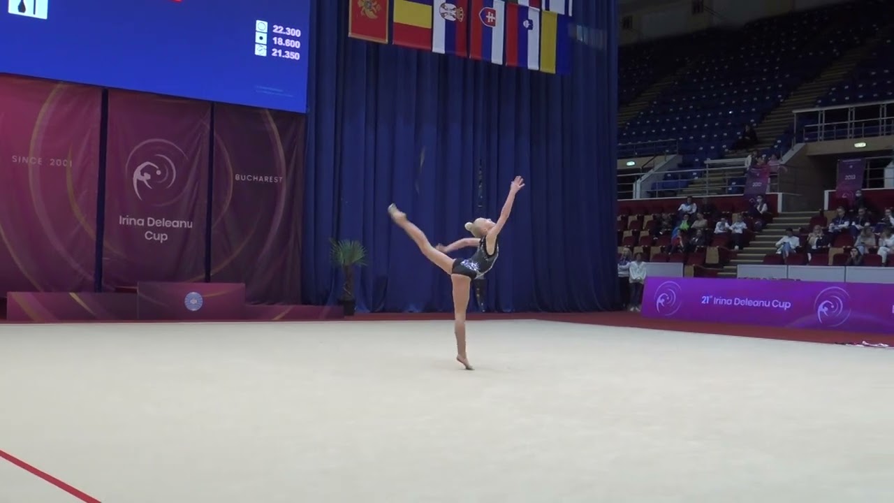 FIG 21st Irina Deleanu Cup 2022 SVK Benkovitsova Xenia Slovak Gymnastics Federation  Juniors2007 200