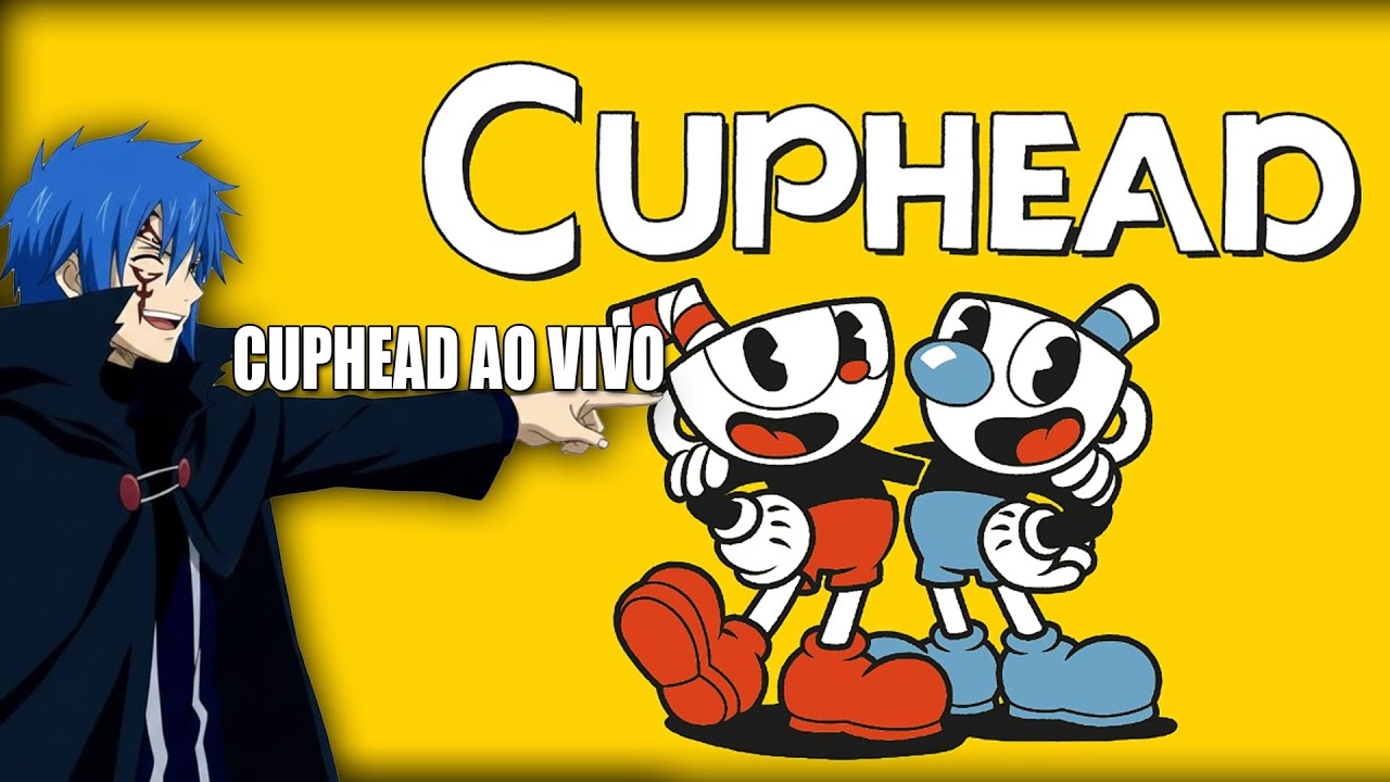 Jogando CUPHEAD AO VIVO ATÉ ZERAR! / #1