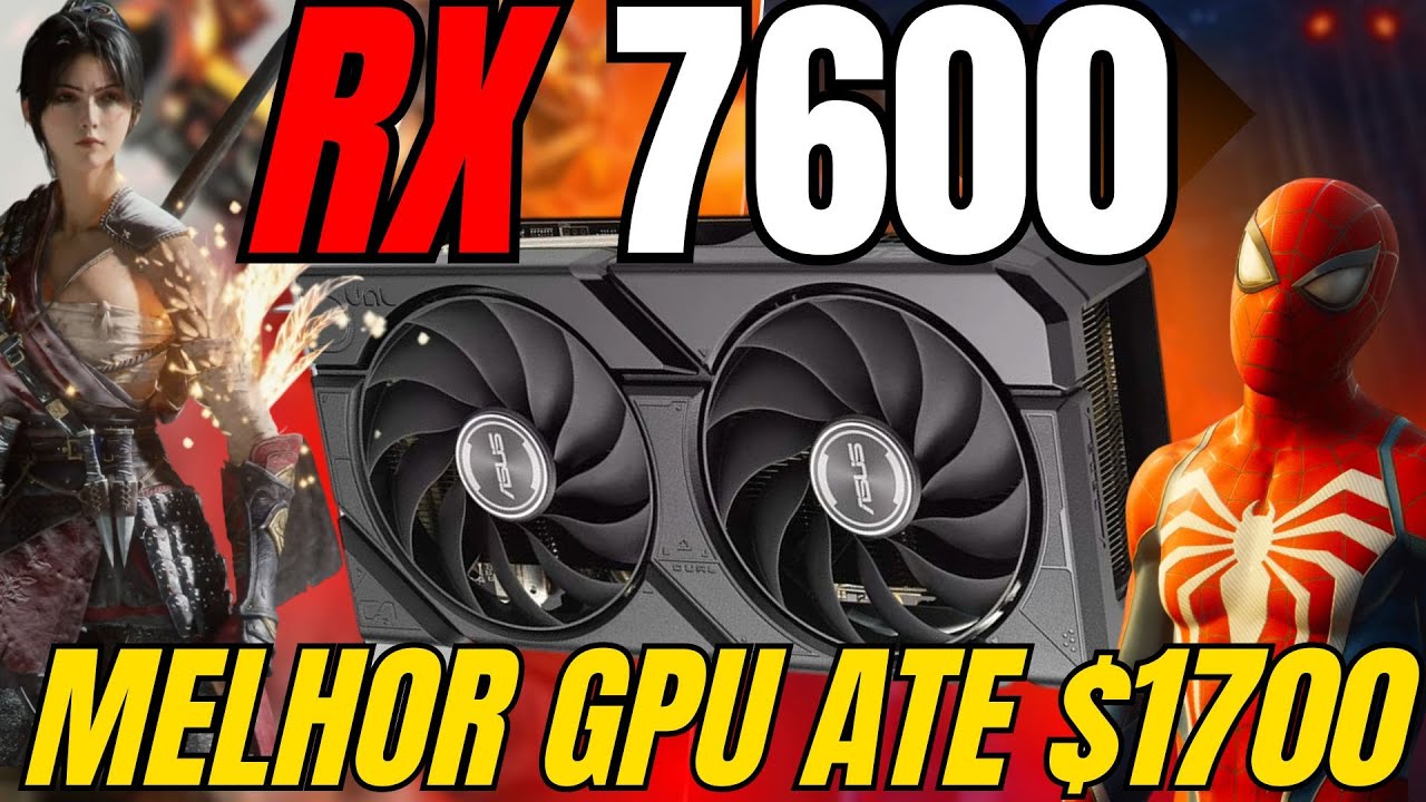 RX 7600 em 2025 1080P e 1440P Ultra