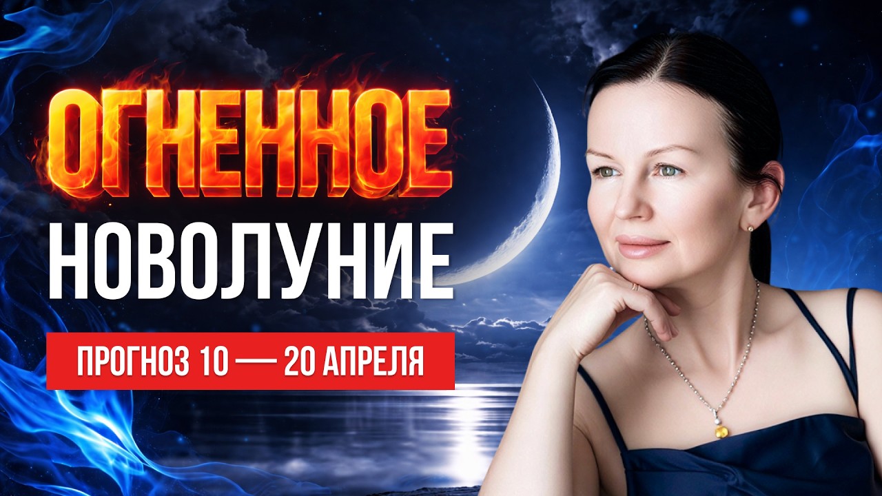 ЖЕСТКИЙ УРОК ОТ МАРСА | Опасное Новолуние и квадрат Плутона | прогноз 10 - 20 апреля