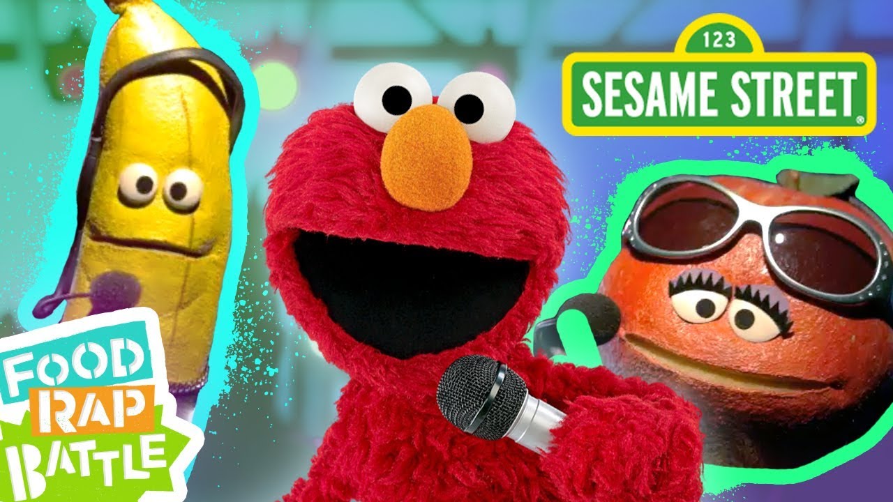 Sesame Street: Apple vs. Banana feat. Tavi Fields & Phonte Coleman  | Elmo's Food Rap Battle